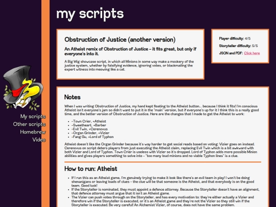 scripts/almanacs/obstructionofjustice_anotherversion screenshot