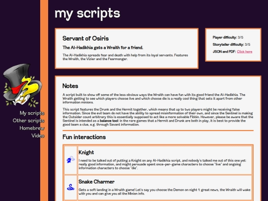 scripts/almanacs/servantofosiris screenshot