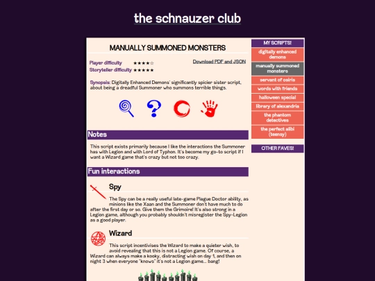 scripts/manuallysummonedmonsters screenshot