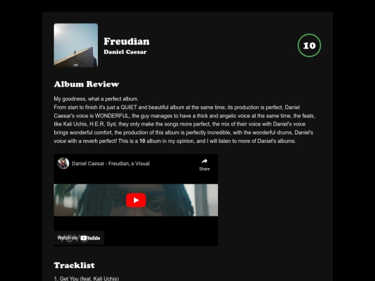 reviews/freudian screenshot
