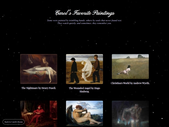 paintings screenshot