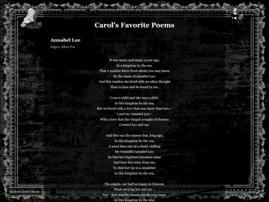 poems screenshot