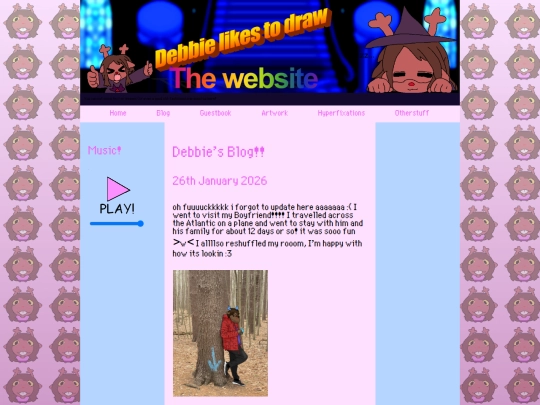 blog screenshot