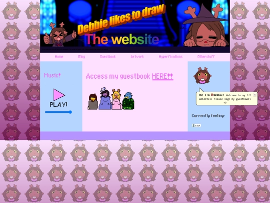 guestbook screenshot