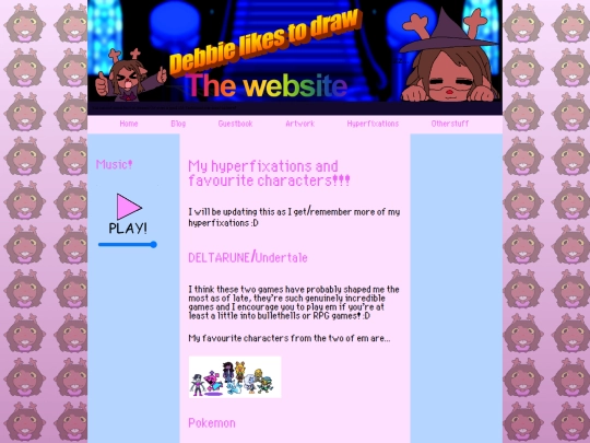 hyperfixations screenshot