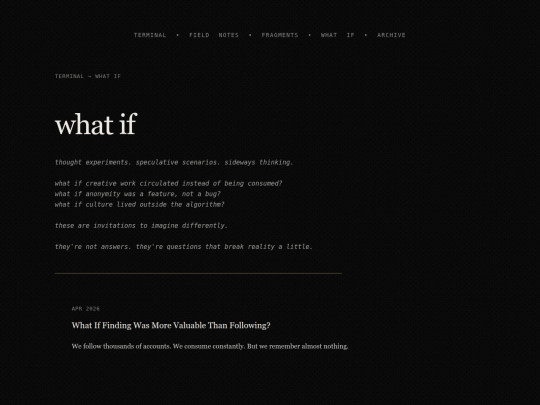 whatif screenshot