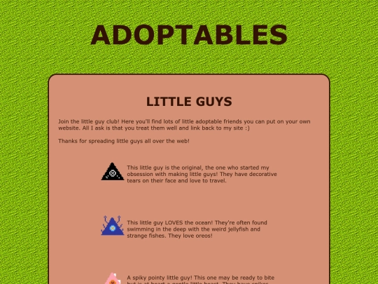 adoptables screenshot