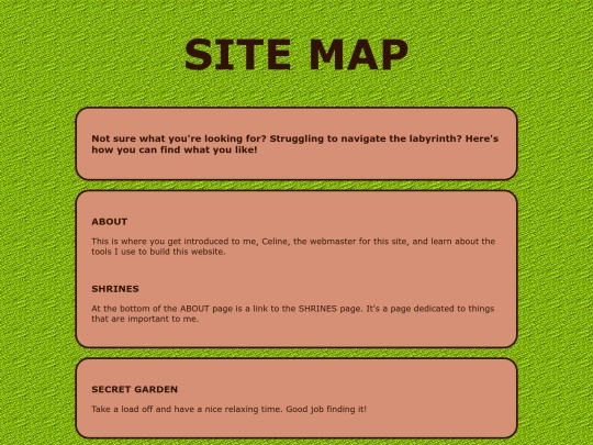 sitemap screenshot