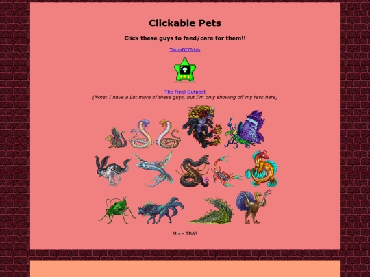 webpets screenshot