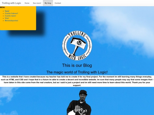 blog screenshot