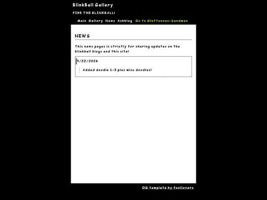 BLINKBALL/news screenshot