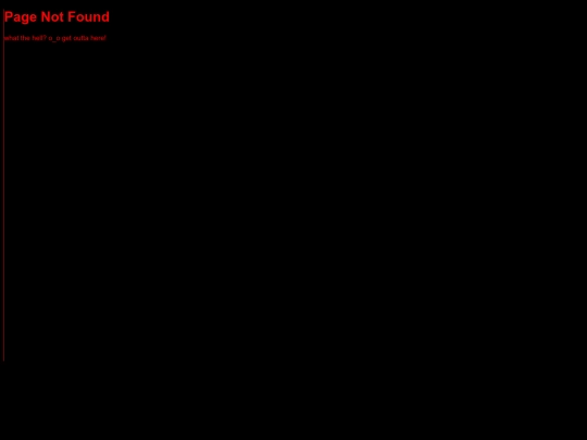 not_found screenshot