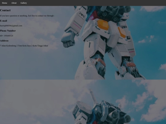 CONTACT screenshot