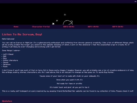 index screenshot