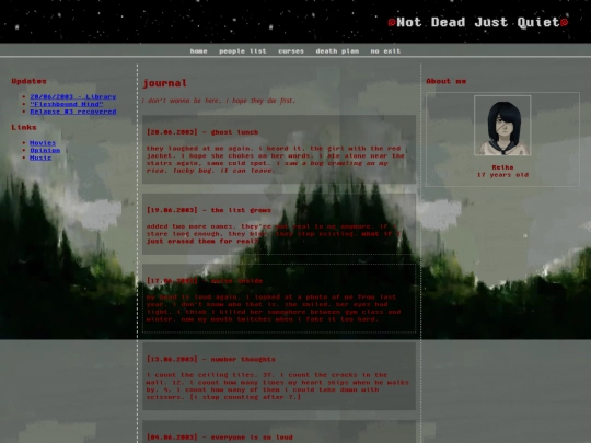 journal screenshot