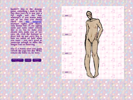 dressup screenshot