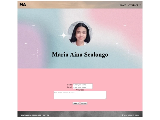 contact screenshot