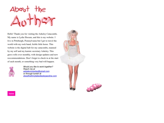 page/about screenshot