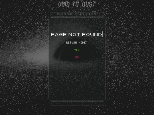 not_found screenshot