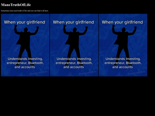 MansTruthOfLife screenshot