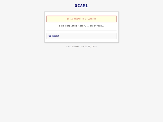 OCaml-thoughts screenshot
