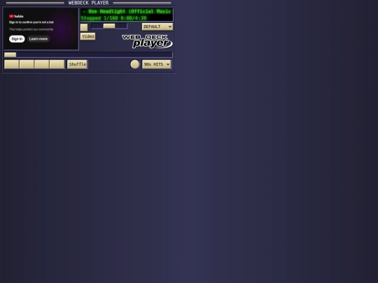 webdeck-player screenshot