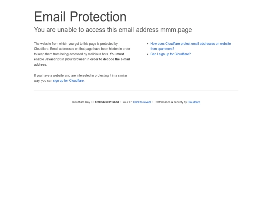 griffindork.mmm.page/cdn-cgi/l/email-protection screenshot