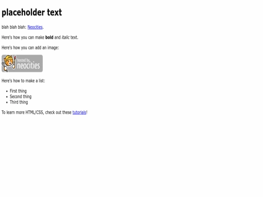 index screenshot