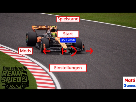 Das schnelle Rennspiel 2 screenshot