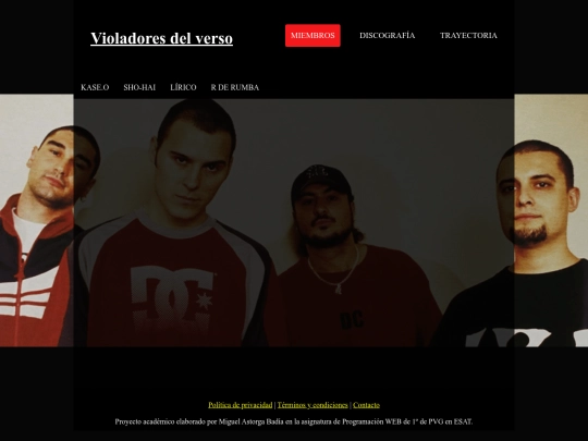Miembros screenshot