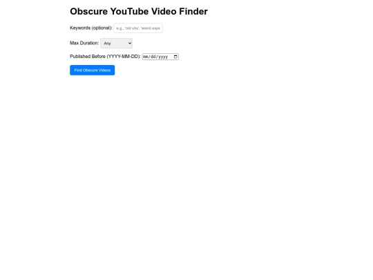 videofinder screenshot