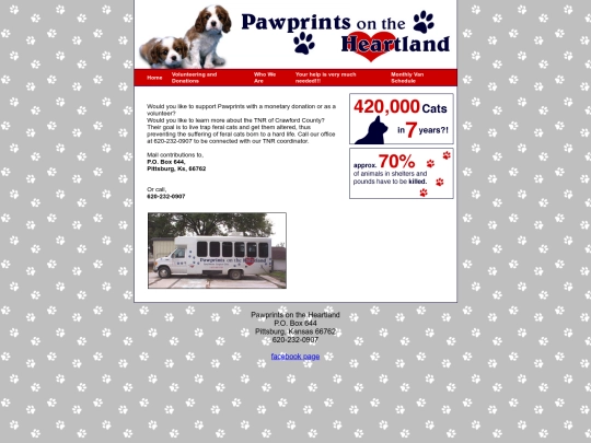 volunteering_and_donations screenshot