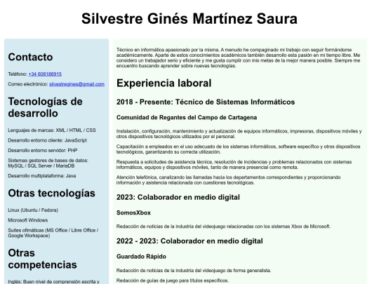 index screenshot