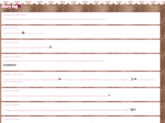 diary_log screenshot