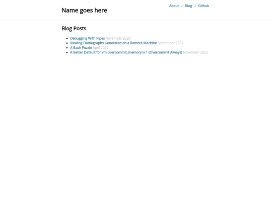 test screenshot