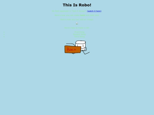 robo screenshot