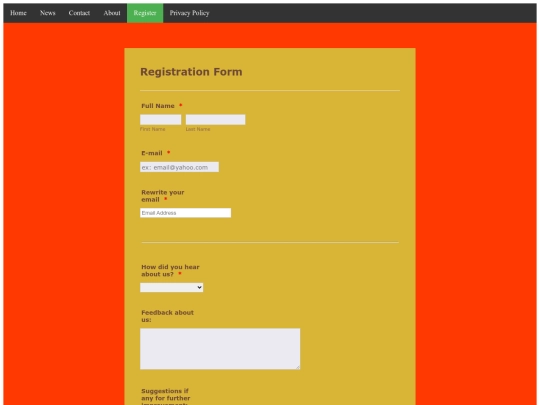 register screenshot
