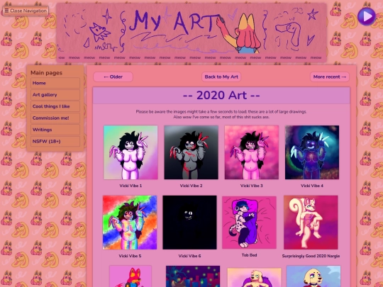 art/2020 screenshot