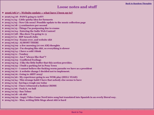 random/minifeed/loose screenshot