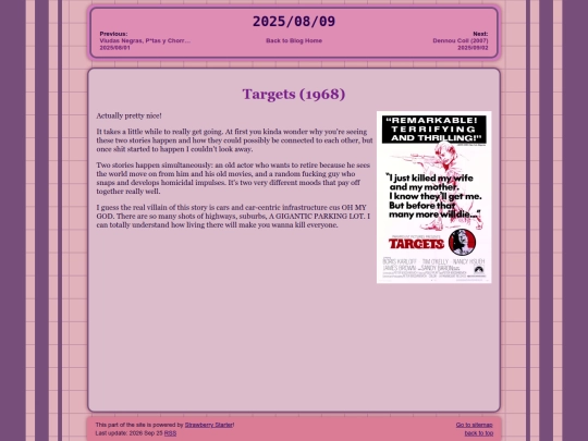 random/posts/review/targets screenshot