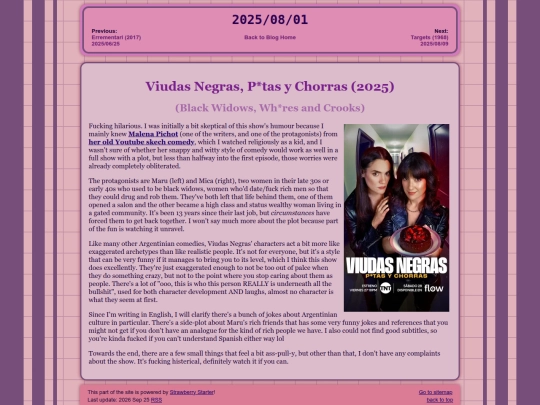 random/posts/review/viudas negras screenshot