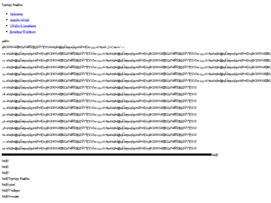 webfontkit-20230304-031539/tension-demo screenshot