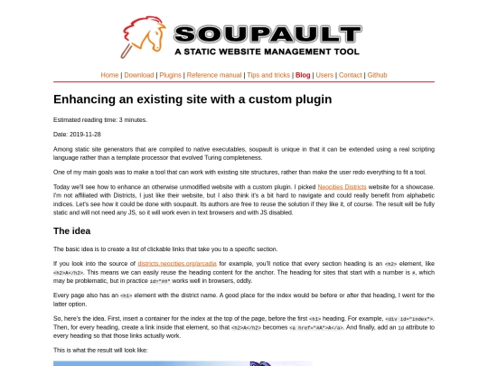 blog/enhancing-existing-website screenshot