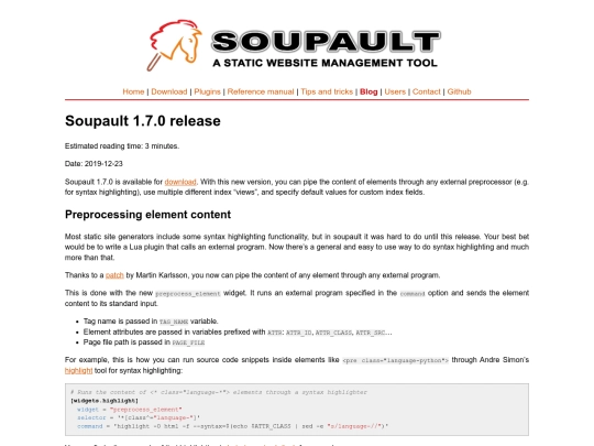 blog/soupault-1.7.0-release screenshot