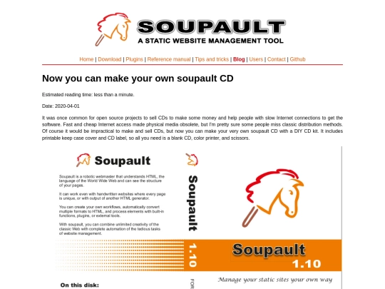 blog/soupault-cd-kit screenshot