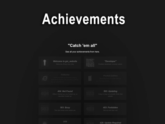 achivements screenshot