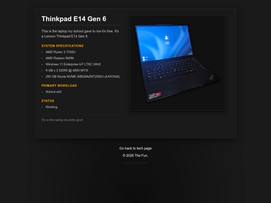 devices/thinkpadE14 screenshot
