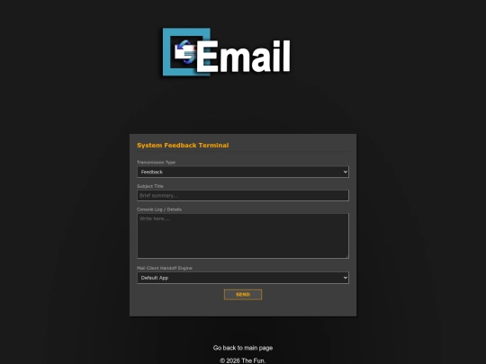 email screenshot