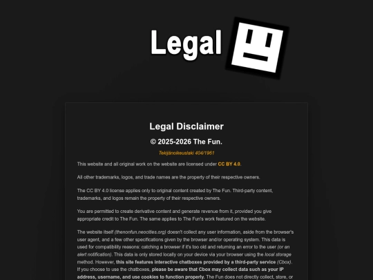 legal screenshot