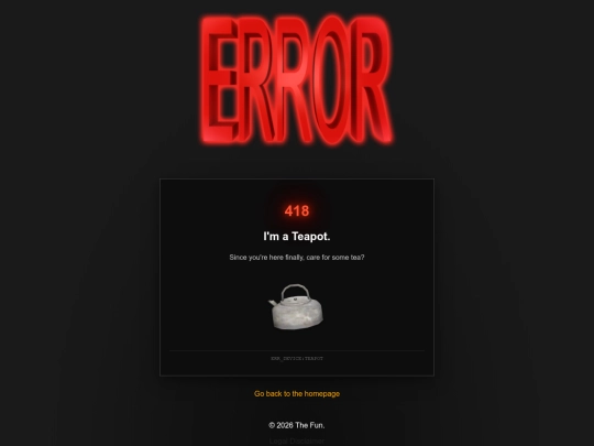 teapot screenshot